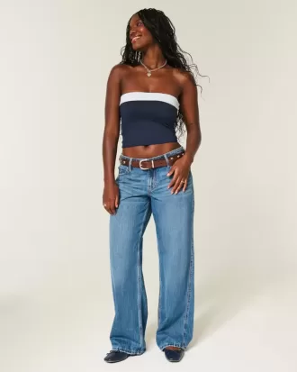 Taylor – Nahtloses, wendbares Tube-Top aus Stoff