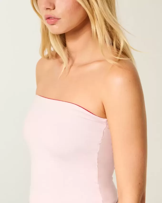 Taylor – Nahtloses, wendbares Tube-Top aus Stoff Taylor – Nahtloses, wendbares Tube-Top aus Stoff