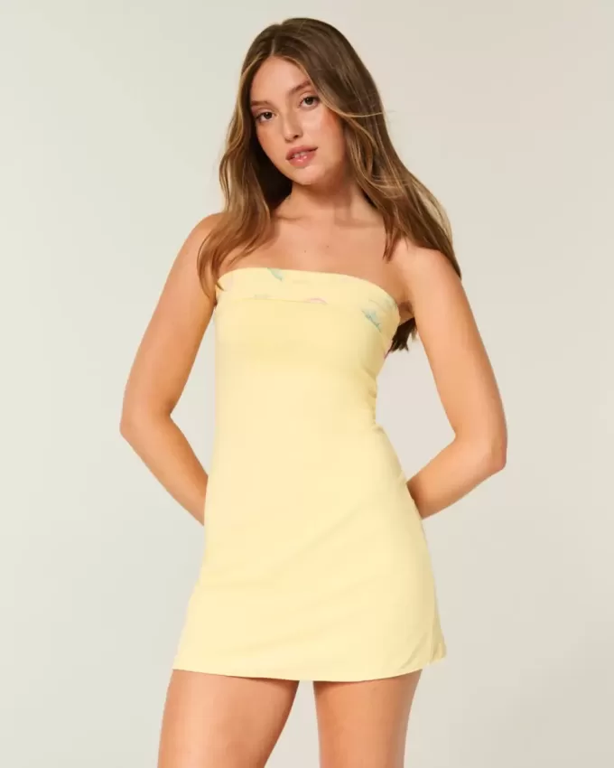 Taylor Wende-Röhren-Minikleid