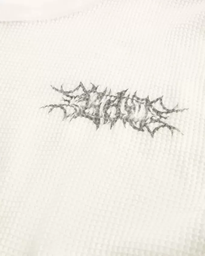 Thermo-Rundhalsshirt mit Graffiti-Grafik