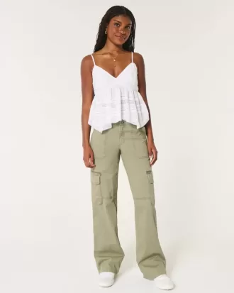Tief sitzende Baggy-Cargohose