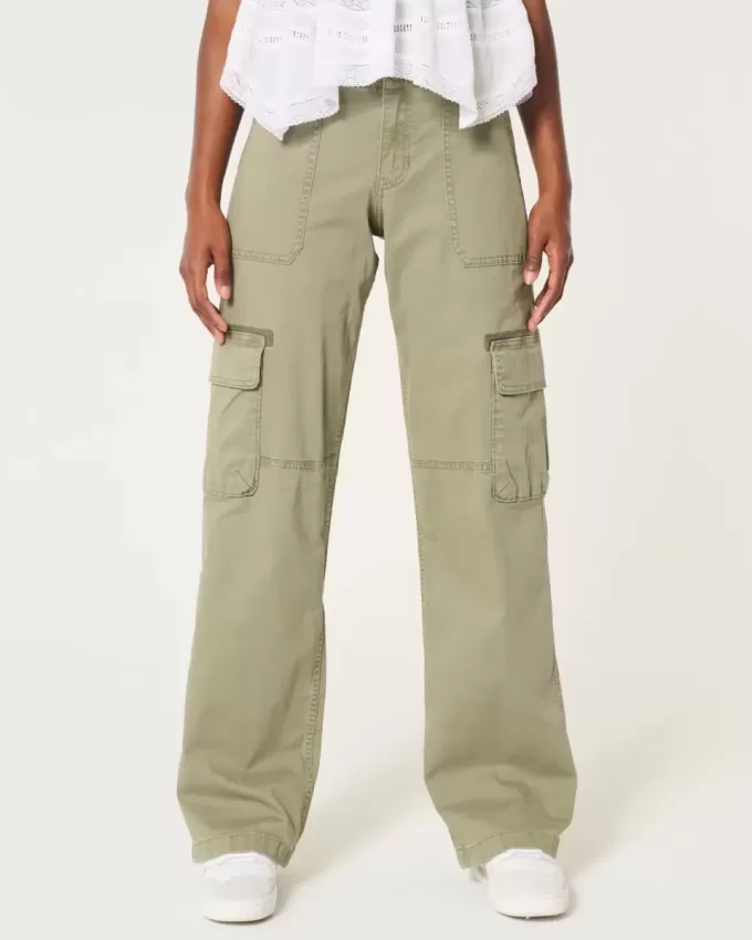 Tief sitzende Baggy-Cargohose
