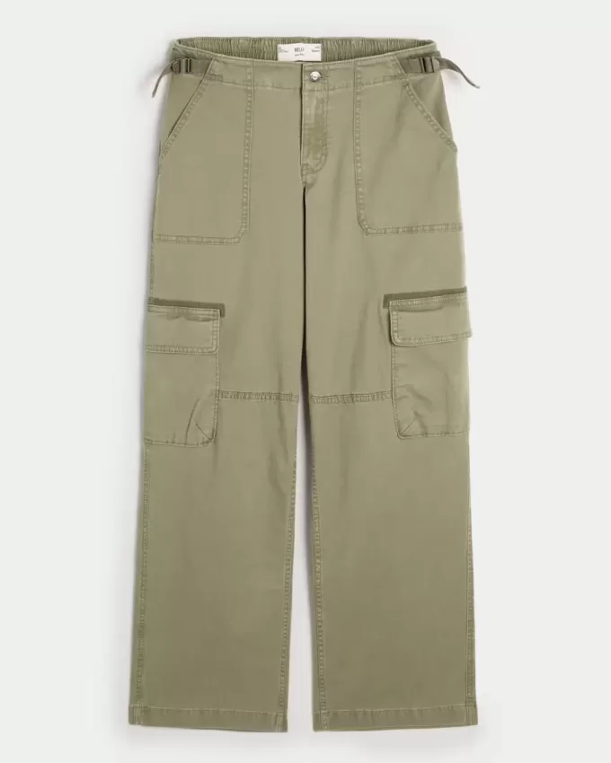 Tief sitzende Baggy-Cargohose