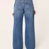 Tief sitzende Baggy-Jeans in dunkler Waschung