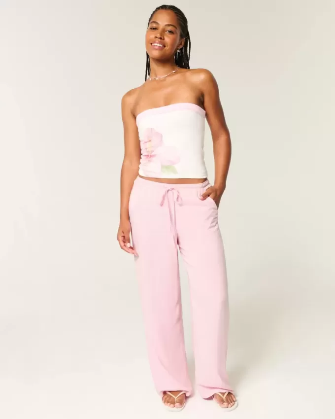 Tief sitzende Baggy-Schlupfhose