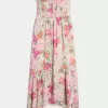 Trägerloses, gesmoktes Maxikleid Trägerloses, gesmoktes Maxikleid