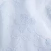 Trägerloses Maxikleid mit Stickerei
