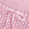 Trägerloses Pullover-Tube-Top im Häkel-Stil