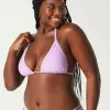 Triangel-Bikinioberteil mit Stickerei Triangel-Bikinioberteil mit Stickerei