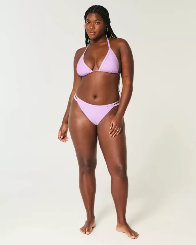 Triangel-Bikinioberteil mit Stickerei Triangel-Bikinioberteil mit Stickerei