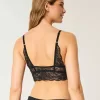 Triangel-Bralette aus Spitze
