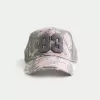 Trucker-Cap mit Camouflage-Zahlengrafik in Rosa Trucker-Cap mit Camouflage-Zahlengrafik in Rosa