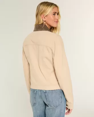 Twill-Reißverschlussjacke