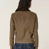 Twill-Reißverschlussjacke