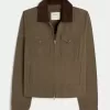 Twill-Reißverschlussjacke