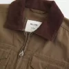 Twill-Reißverschlussjacke