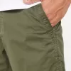 Twill-Schlupfshorts 7″