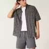Twill-Shorts zum Überziehen bis zur Mitte des Oberschenkels