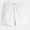 Twill-Shorts zum Überziehen bis zur Mitte des Oberschenkels