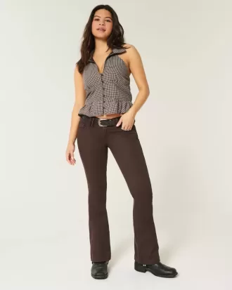 Ultra Low-Rise Bootcut-Jeans