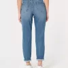 Ultrahoch geschnittene Mom-Jeans in dunkler Waschung Ultrahoch geschnittene Mom-Jeans in dunkler Waschung
