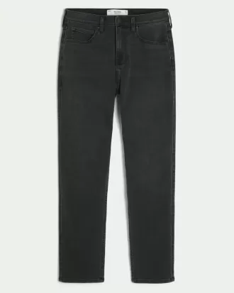 Verwaschene schwarze, sportliche Skinny-Jeans
