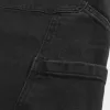 Verwaschene schwarze Super Baggy Painter Jeans