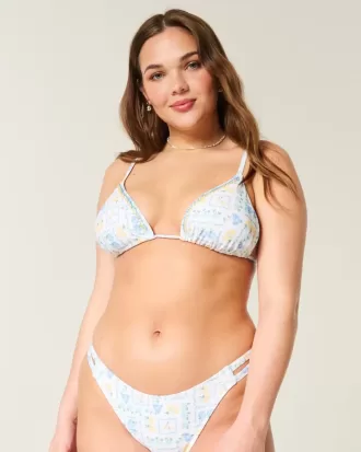 Verziertes Triangel-Bikinioberteil