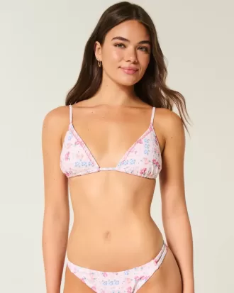 Verziertes Triangel-Bikinioberteil