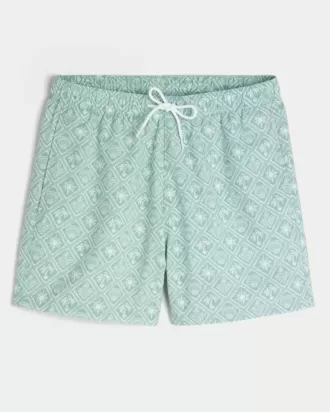 Volley-Badehose bis zur Mitte des Oberschenkels