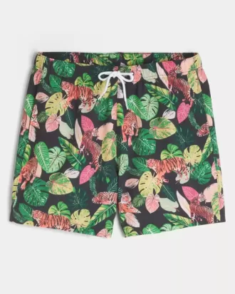 Volley-Badehose bis zur Mitte des Oberschenkels
