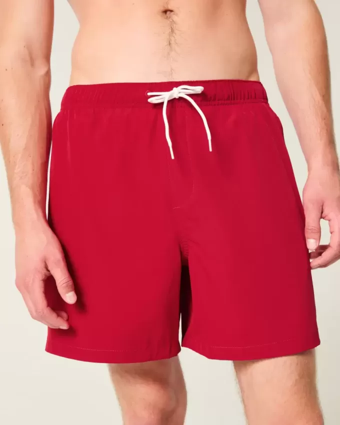 Volley-Badehose bis zur Mitte des Oberschenkels Volley-Badehose bis zur Mitte des Oberschenkels
