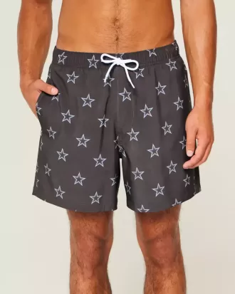 Volley-Badehose bis zur Mitte des Oberschenkels