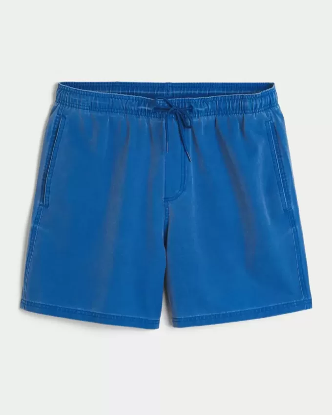 Volley-Badehose bis zur Mitte des Oberschenkels