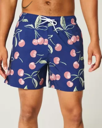 Volley-Badehose bis zur Mitte des Oberschenkels