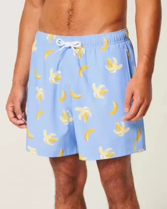Volley-Badehose bis zur Mitte des Oberschenkels