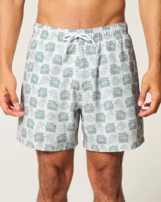 Volley-Badehose bis zur Mitte des Oberschenkels
