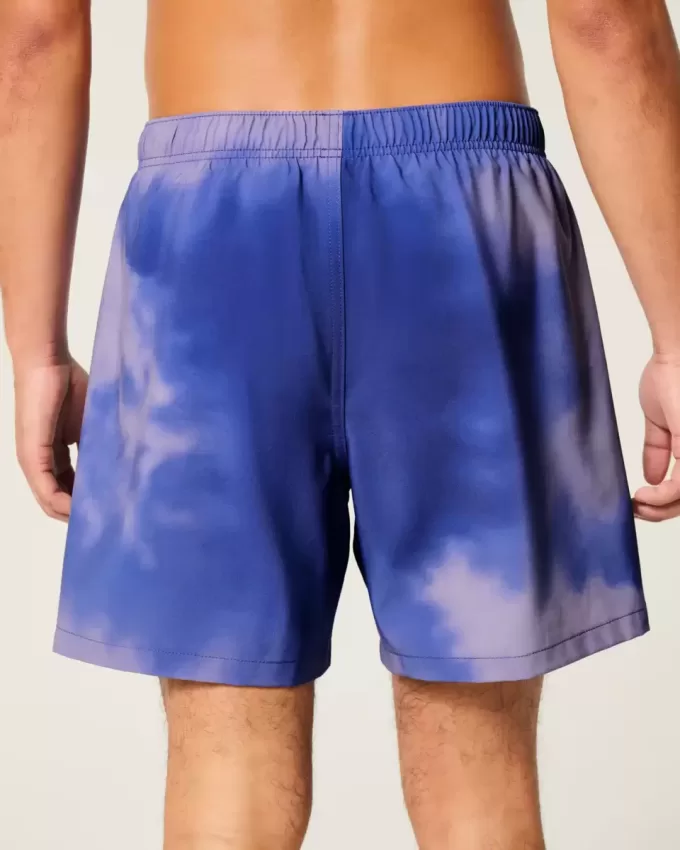 Volley-Badehose bis zur Mitte des Oberschenkels