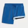 Volley-Badehose bis zur Mitte des Oberschenkels