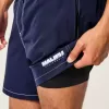 Volley-Badehose bis zur Mitte des Oberschenkels