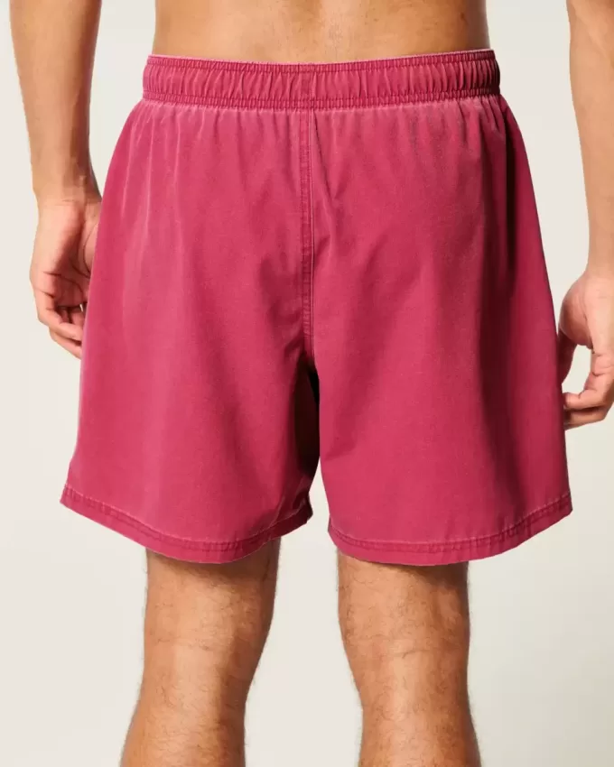 Volley-Badehose bis zur Mitte des Oberschenkels