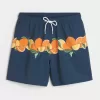 Volley-Badehose bis zur Mitte des Oberschenkels