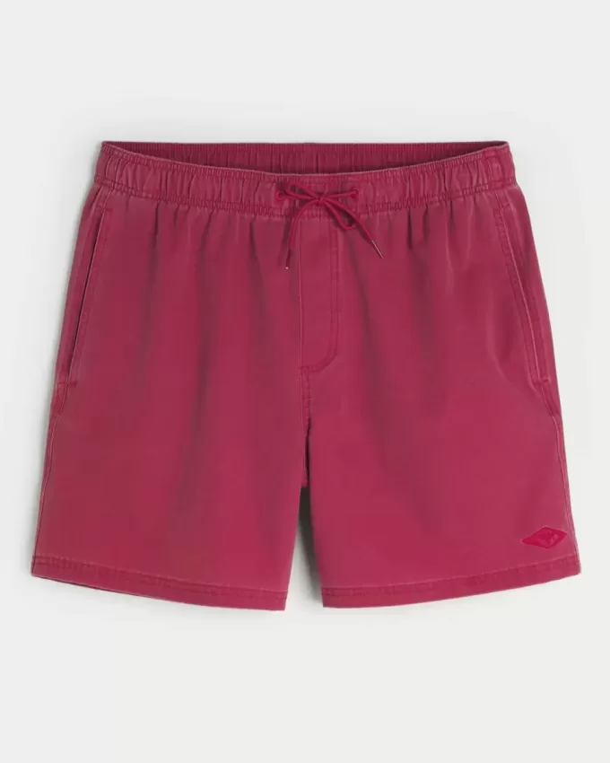Volley-Badehose bis zur Mitte des Oberschenkels