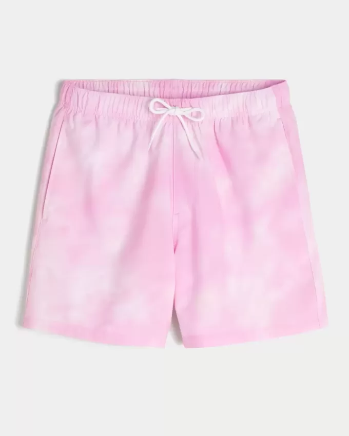 Volley-Badehose bis zur Mitte des Oberschenkels