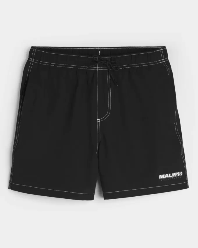 Volley-Badehose bis zur Mitte des Oberschenkels