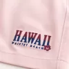 Volley-Badehose mit Hawaii-Grafik bis zur Mitte des Oberschenkels