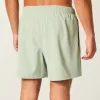 Volley-Badehose mit Stickerei bis zur Mitte des Oberschenkels