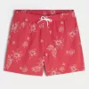 Volley-Badehose mit Stickerei bis zur Mitte des Oberschenkels