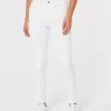 Weiße Super Skinny Jeans mit hohem Bund Weiße Super Skinny Jeans mit hohem Bund