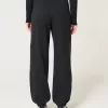 Weite Fleece-Jogginghose